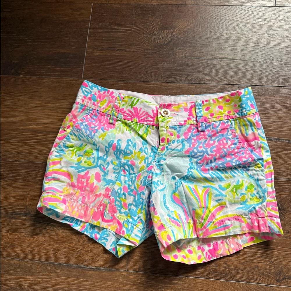 Lilly Pulitzer Multicolor Callahan Floral Women's Shorts